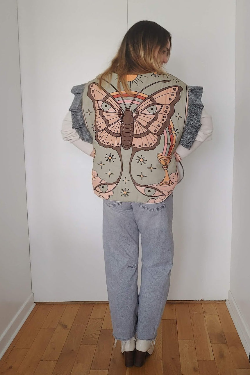 VESTE PAPILLON