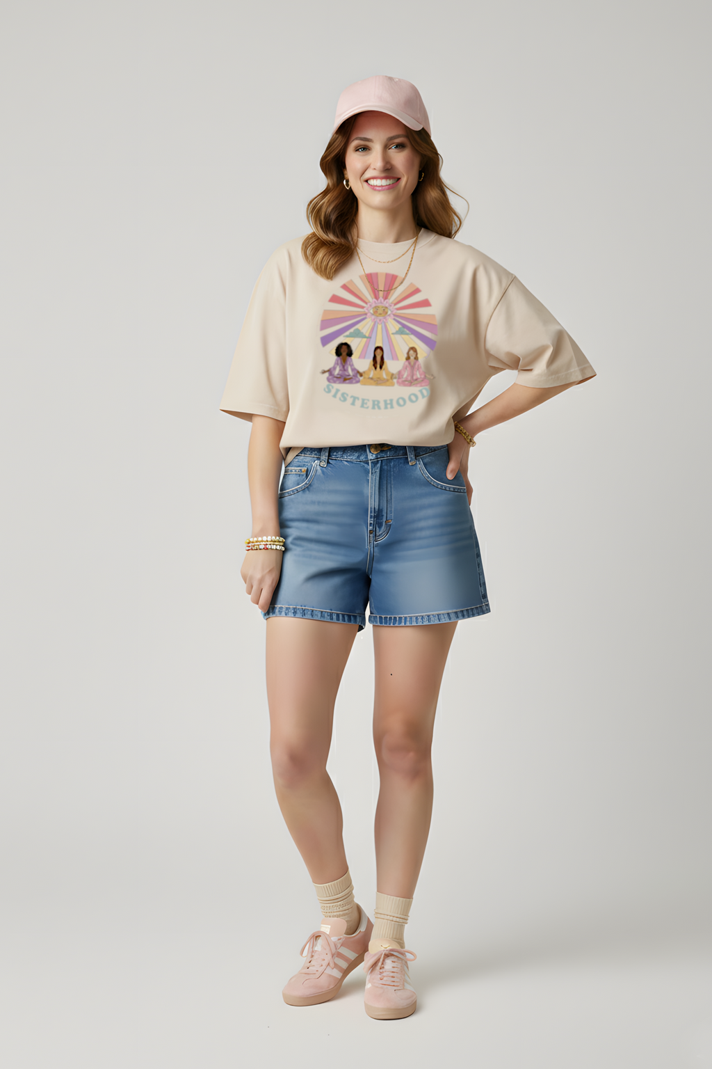 T-SHIRT SISTERHOOD BEIGE