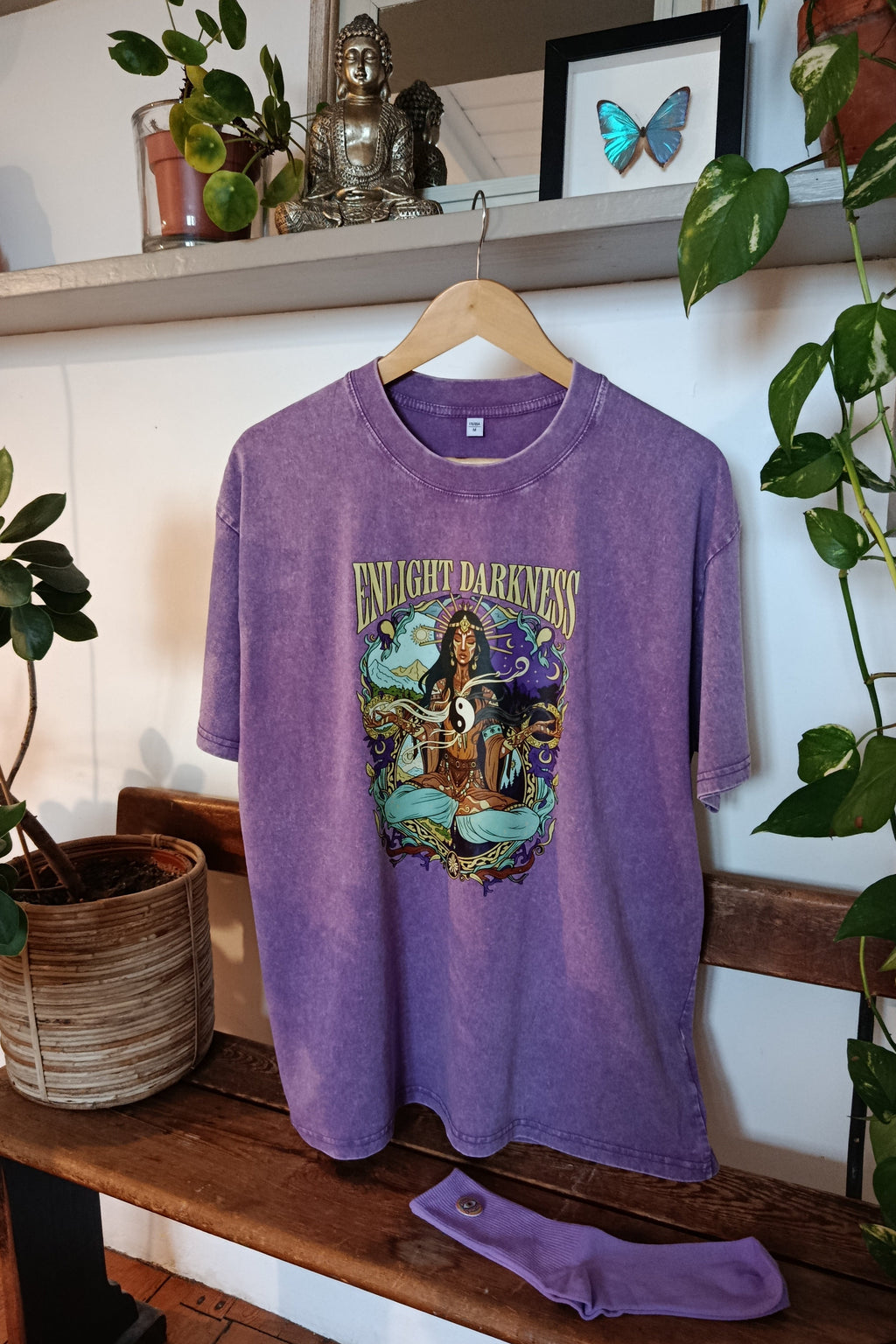 T-SHIRT ENLIGHT DARKNESS VIOLET