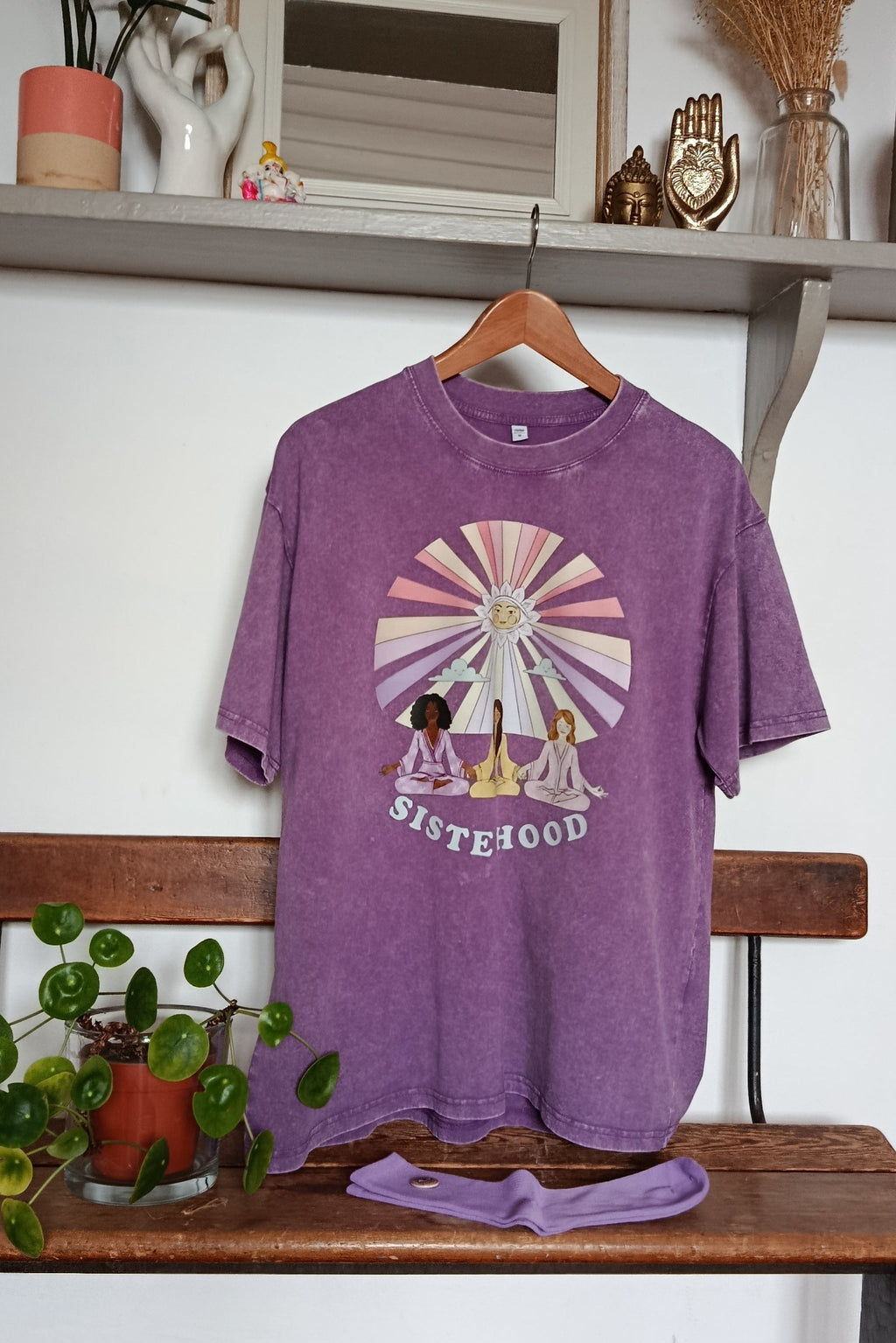 T-SHIRT SISTERHOOD VIOLET