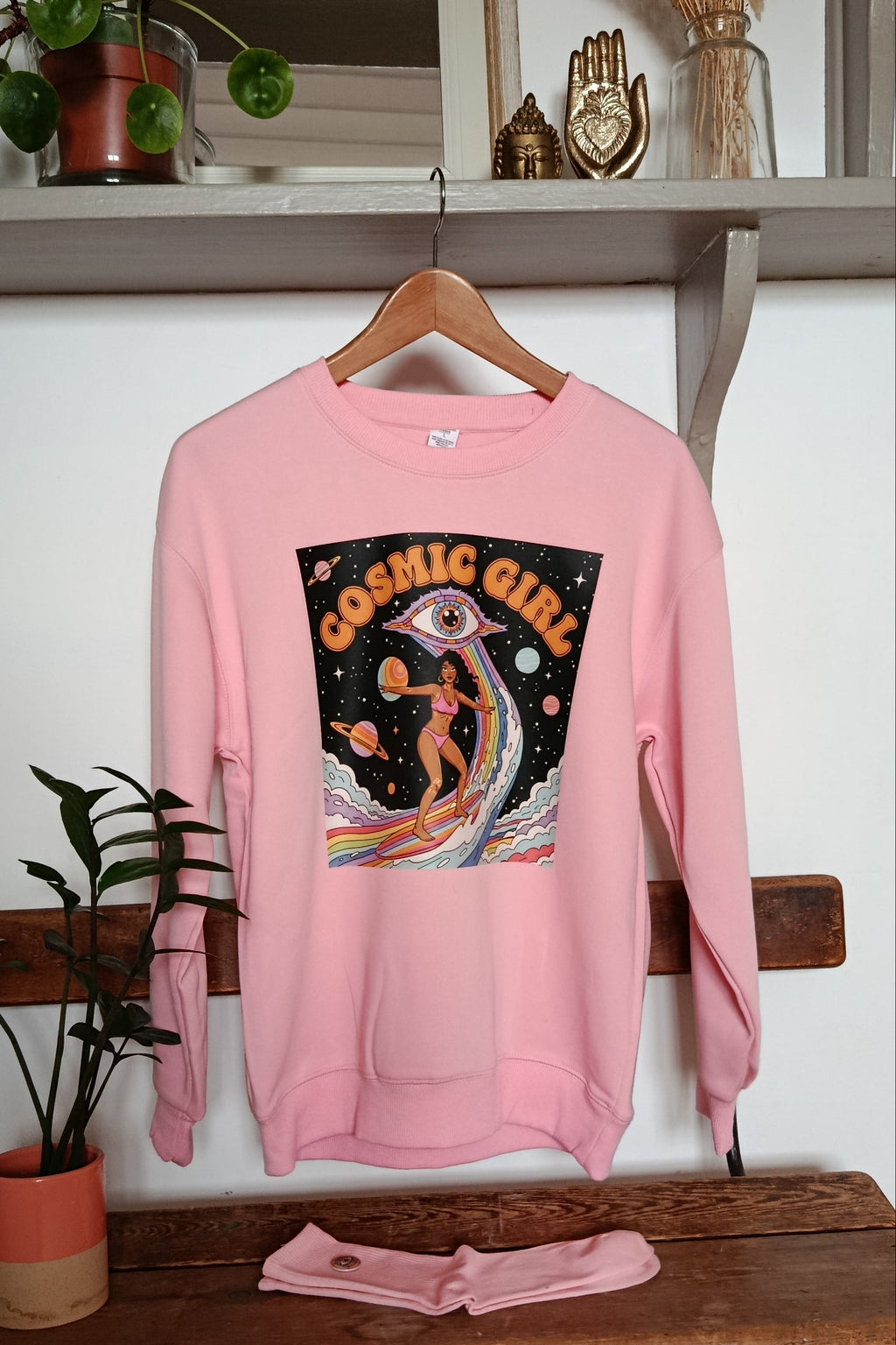 SWEATSHIRT COSMIC GIRL ROSE