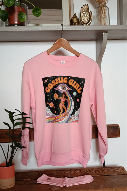 SWEATSHIRT COSMIC GIRL ROSE