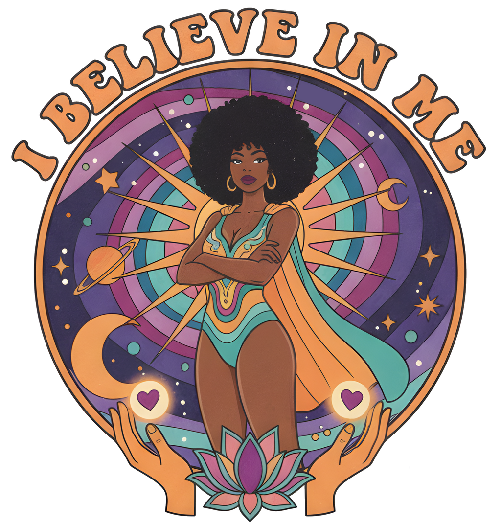 SWEATSHIRT I BELIEVE IN ME GRIS